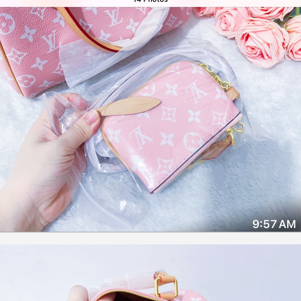 Pink  Bag Set - Picture 10 of 17